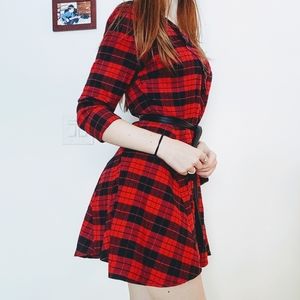 Plaid dress